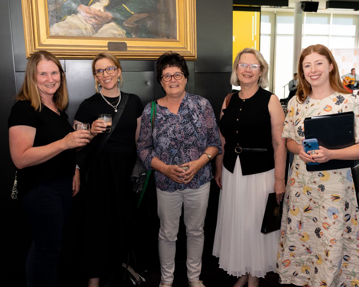A group of guests at the Gala Dinner