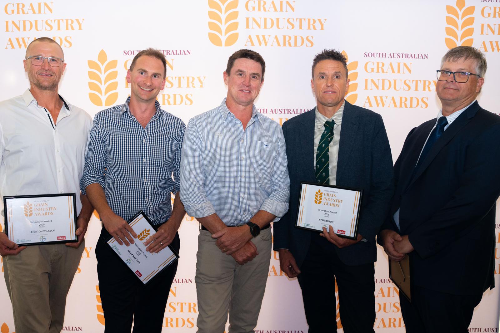 Finalists with their certificates